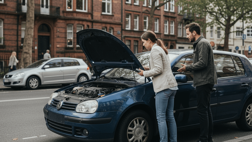 Factores clave al buscar coches usados recomendados para ciudad, como consumo y tamaño
